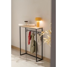 Normadia Ahşap Raflı Askı Kancalı Şık ve Kullanışlı Dekorasyon Ürünü