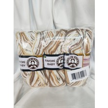 Ören Bayan Favori Baby Ebruli El Örgü Ipi (3 Adet) - Renk: 655