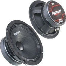 Özgürce 16 cm 220W Midrange Hoparlör Çift Set, Güçlü Ses Kalitesi