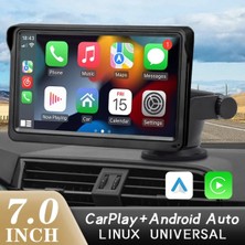 Özgürce 7 Inç Kablosuz Carplay ve Android Auto Multimedya Ekranı