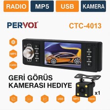 Özgürce 4'' Ekranlı Araba Görüntülü Oto Teyp Bluetooth ve Park Kamerası