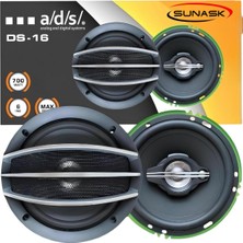 Özgürce 16 cm 700W Oto Hoparlör Çift Set, Yüksek Kalite ve Güç Performansı