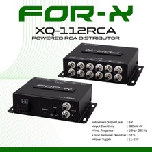 Özgürce Yüksek Kaliteli Rca Çoğaltıcı, 2 Amfi Çıkışlı, Teyip Bağlantısı