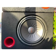 Özgürce 30 cm Kabinli Subwoofer Bas, 1000W Peak Güç, Derin ve Güçlü Ses