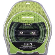 Özgürce Yüksek Kalite 2 Ga Bakır Amfi Kablo Seti, Güçlü ve Güvenilir Ses ile