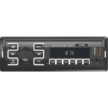Özgürce Çift USB Bluetooth Oto Teyp Radyo, Sd Aux, Amfi Çıkışlı, Kumandalı