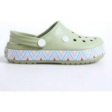 De Colores Yeşil Kadın Plaj Terliği Tessy