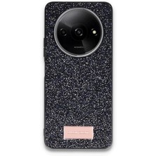 Storozde Onegif Xiaomi Redmi A3 4g Bright Simli Kapak - Siyah