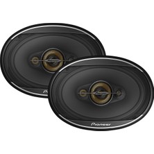 Özgürce 2024 Serisi 4 Yollu Oval Oto Hoparlör Takımı 650W 100RMS 16X24CM