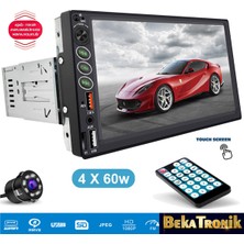 Özgürce Double Teyp 7 4X50W Bt USB Sd Fm Aux Kameralı Tofas Seri Uyumlu