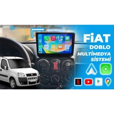 Özgürce Multimedya Android Teyp 2gb Ram 32GB Hafıza Carplay Kamera, Fit Doblo 2000-2010