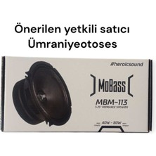 Özgürce Mobas 13 cm Midrange MBM-113 Çift 160W 80RMS Ses Kalitesi High Power