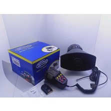 Özgürce Yüksek Güçlü 12V Sesli Mikrofonlu Megafon Siren 100W