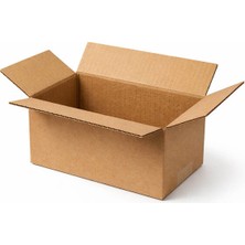 Koliciabla 25X15X10 cm Çift Oluklu (Dopel) Koli - Ağır Yük, Yedek Parça & Kupa Kutusu