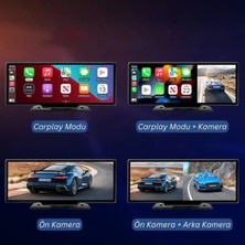 Özgürce Yüksek Çözünürlüklü 10.26" Çok Fonksiyonlu Araç Multimedya Sistemi