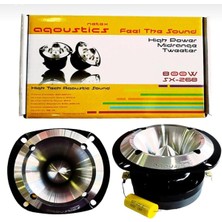 Özgürce Profesyonel 800W Dome Tweeter, 2'li Gümüş 10CM Ses Sistemi Seti