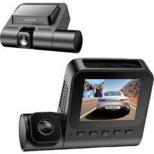 Özgürce V600 Çift Kameralı Araç Kamera, Gece Görüşü, Park Modu, Su Geçirmez, Garantili