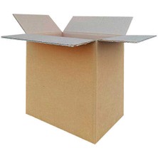 Koliciabla 40X30X40 cm Çift Oluklu (Dopel) Koli - Derin Mutfak, Arşiv & Küçük Ev Aletleri Kutusu