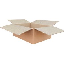 Koliciabla 50X40X20 cm Çift Oluklu (Dopel) Koli - Tekstil, Monitör & Yassı Ürün Kutusu