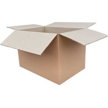 Koliciabla 70X50X50 cm Çift Oluklu (Dopel) Koli - Büyük Boy Ev Taşıma, Tekstil & Fırın Kutusu