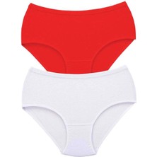 Giyim 2 Adet Tutku Kadın Yüksek Bel Bato Kalın Lastik Külot S7