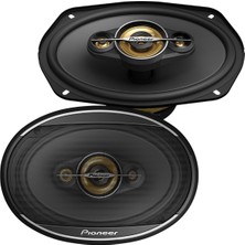 Özgürce Yüksek Güçlü Oval Hoparlör Seti 650W Max, 2'li Takım