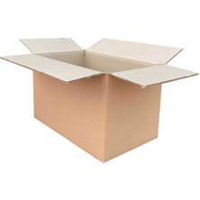 Koliciabla 50X30X30 cm Çift Oluklu (Dopel) Koli - Geniş Klasör, Mutfak & Arşiv Kutusu