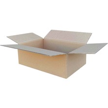 Koliciabla 40X30X15 cm Çift Oluklu (Dopel) Koli - E-Ticaret ve Saklama Için Ideal Yatay Kutu