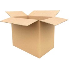 Koliciabla 60X40X50 cm Çift Oluklu (Dopel) Koli - Derin Tekstil, Depo & Palet Uyumlu Koli