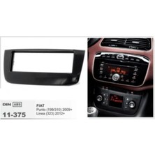 Özgürce Araba Teyp Çerçevesi Fiat Linea 2012+ ve Punto 2009-2015 Için