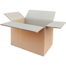 Koliciabla 30X22X22 cm Çift Oluklu (Dopel) Koli - Kitap, A4 Dosya & Kozmetik Kutusu