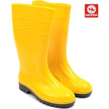 Fatih Hırdavat Gezer Sarı Çizme DAYANIKLI PVC SU GEÇİRMEZ