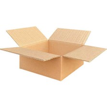 Koliciabla 30X30X15 cm Çift Oluklu (Dopel) Koli - Tabak, Mutfak & Kare E-Ticaret Kutusu