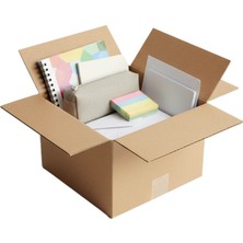 Koliciabla 20X15X15 cm Çift Oluklu (Dopel) Koli - Kupa, Kozmetik & Yedek Parça Kutusu