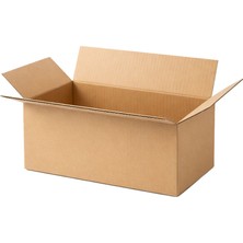 Koliciabla 35X25X20 cm Çift Oluklu (Dopel) Koli - Kitap, Arşiv ve Ayakkabı Kutusu