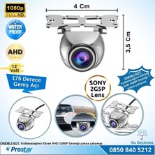 Özgürce 1080P Balıkgözü Araç Geri Görüş Kamerası, 175° Geniş Açılı, Sony Kalitesi