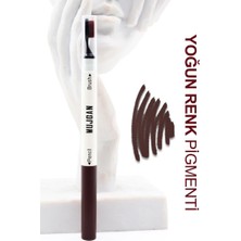 Hediye Bahçesi 3'lü Kaşık Fırçalı Kaş Kalemi Seti