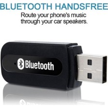 Özgürce 3.5mm Jack USB Bluetooth Aux Müzik Çevirici Mp3 Alıcı