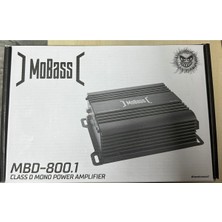 Özgürce Yenilenen MBD-800.1 Mono Oto Anfi Mobass, Güçlü Ses Deneyimi
