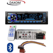 Özgürce Rgb Çift USB Bluetooth Teyip, 7 Renk Değiştiren Amfi Çıkışlı