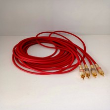 Özgürce Yüksek Kalite 5m Bakır Rca Kablo, El Yapımı Ses Iletimi Için