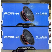 Özgürce X-165 16 cm Midrange 4 Adet 2 Takım 200W 100RMS Ses Sürücü Seti