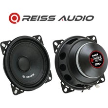 Özgürce 10 cm Neodyum Oto Midrange Hoparlör Çift, 240W/80W Rms, Yüksek Ses Kalitesi
