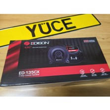 Özgürce Yüksek Güçlü 2 Yollu Coaxial Hoparlör ED-135CX, Müzik Keyfi