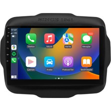 Özgürce 9 Inç Android Multimedya Ekranı, Carplay, Kamera Hediyeli, 2016-2020 Jeep Renegade