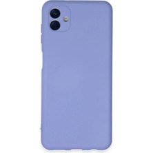 Fta Ticaret Newface Samsung Galaxy A04E Kılıf Nano Içi Kadife Silikon - Lila RSMRK34-ESRDNS