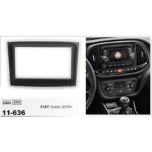 Özgürce 2016-2017 Fiat Doblo Double Teyp Çerçevesi, Şık ve Dayanıklı Tasarım