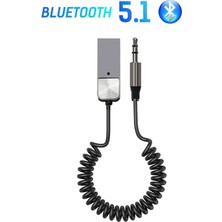 Özgürce Kablosuz Bluetooth Araç Kiti, Stereo Hifi Ses Alıcısı, Aux 3.5mm Adaptör