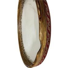 Ms Müzik Erbane Bendir Hayvan Derili Halkali Ceviz Kasnak 50 cm