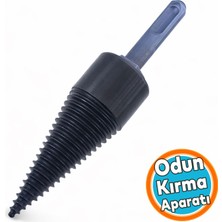 Nzb 32 mm Odun Kırma Parçalama Aparatı Sds Plus Uyumlu Matkap Tipi Odun Yarma Parçalayıcı Uç
